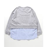 【WEB限定】 シャツレイヤード風トレーナー | F.O.Online Store | 詳細画像3 