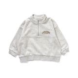 アイボリー | WEB限定 ハーフジップ裏毛トレーナー | F.O.Online Store