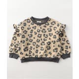 アイボリー | WEB限定  ソウガラ肩フリル裏毛トレーナー  | F.O.Online Store