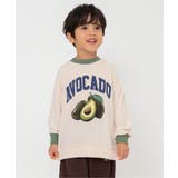 オフホワイト | WEB限定  フードカレッジ３柄トレーナー | F.O.Online Store