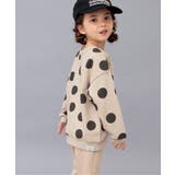 ベージュ | 【前後着用OK】どっちも正解 DAISUKI 総柄トレーナー | F.O.Online Store