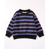 ブラック | 【リンク】総柄＆ボーダートレーナー  | F.O.Online Store