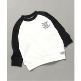 ブラック | WEB限定 ラグランワンポイントトレーナー | F.O.Online Store