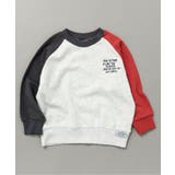 グレー | WEB限定 ラグランワンポイントトレーナー | F.O.Online Store