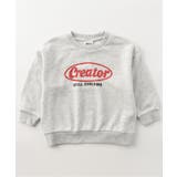 グレー | WEB限定 イロイロロゴ裏毛トレーナー | F.O.Online Store