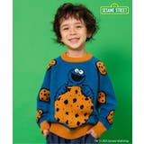 ブルー | セサミストリート 2色2柄ジャガードセーター | F.O.Online Store