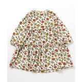 オフホワイト | WEB限定  レトロ総柄ベロアワンピース | F.O.Online Store