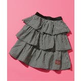 ブラック | チェックフリルスカート | F.O.Online Store