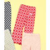 レッド | 【リンク】総柄ジャガードフレアパンツ  10分丈 | F.O.Online Store