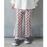 レッド | 【リンク】ジャガードフレアパンツ(セットアップ可) 10分丈 | F.O.Online Store
