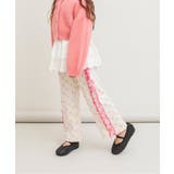 サイドフリルワッフルパンツ  10分丈 | F.O.Online Store | 詳細画像1 