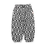 ブラック | ガラガラカットパンツ  10分丈 | F.O.Online Store