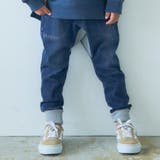 ブルー | WEB限定 ウエストリブマチ付インディゴパンツ | F.O.Online Store