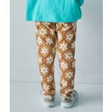 ベージュ | DAISUKI 総柄パンツ 9分丈 | F.O.Online Store