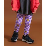 パープル | DAISUKI 総柄パンツ 9分丈 | F.O.Online Store