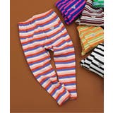 レッド | DAISUKI リブボーダーパンツ  9分丈 | F.O.Online Store