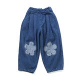 I'm Jelly！フラワーパッチタックパンツ  10分丈 | F.O.Online Store | 詳細画像2 