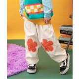 アイボリー | I'm Jelly！フラワーパッチタックパンツ  10分丈 | F.O.Online Store