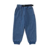 ブルー | 【AAAL PROD】ウェービングベルトデニムパンツ  10分丈 | F.O.Online Store