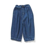 ブルー | WEB限定  ゆったりタックデニムパンツ | F.O.Online Store