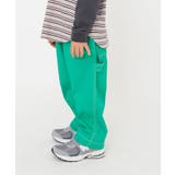グリーン | WEB限定 ワイドペインターパンツ  10分丈 | F.O.Online Store