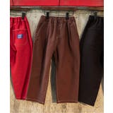 ブラウン | WEB限定  やわらかテーパードパンツ  10分丈 | F.O.Online Store
