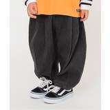 チャコール | バルーンタックコーデュロイパンツ  10分丈 | F.O.Online Store