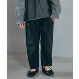 ブラック | WEB限定  タックテーパードパンツ  10分丈 | F.O.Online Store