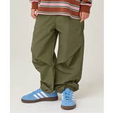 カーキ | WEB限定  KUDOZ.B パラシュートパンツ  10分丈 | F.O.Online Store