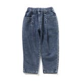 ブルー | カラーデニムワイドパンツ 10分丈 | F.O.Online Store