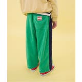 グリーン | WEB限定 サイドラインパイルトラックパンツ 10分丈 | F.O.Online Store