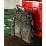 ブラウン | レオパードフリルパンツ  6分丈 | F.O.Online Store