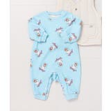 サックス | Bpop 総柄カバーオール | F.O.Online Store