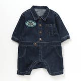 デニム | ロゴ&ワッペンつなぎカバーオール | F.O.Online Store