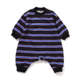 ブラック | 【リンク】マルチボーダーカバーオール  | F.O.Online Store