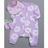 ラベンダー | 総柄ロンパス マイファーストブリーズ | F.O.Online Store