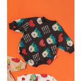 チャコール | Bpop どうぶつ総柄ボディーオール | F.O.Online Store