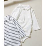 オフホワイト | おめかし丸襟ボディスーツ | F.O.Online Store