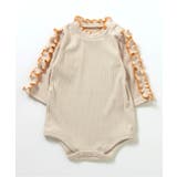 【リンク】袖フリルメロウリブボディスーツ | F.O.Online Store | 詳細画像5 