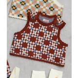 ニットジャガードベスト | F.O.Online Store | 詳細画像1 