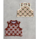 ニットジャガードベスト | F.O.Online Store | 詳細画像10 