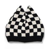 チェック柄 | ダブルとんがりニット帽 | F.O.Online Store
