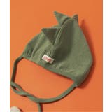 カーキ | Bpop どうぶつ耳付きボンネット | F.O.Online Store