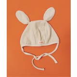 オフホワイト | Bpop どうぶつ耳付きボンネット | F.O.Online Store