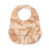 ブラウン | マーブルシリコンビブ | F.O.Online Store