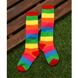 レインボー | カラフルネオンハイソックス | F.O.Online Store