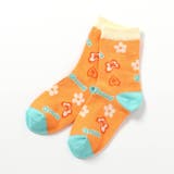 オレンジ | GIRLS総柄ソックス | F.O.Online Store