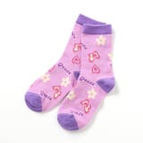 パープル | GIRLS総柄ソックス | F.O.Online Store