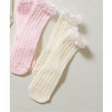 オフホワイト | おめかしベビーハイソックス | F.O.Online Store