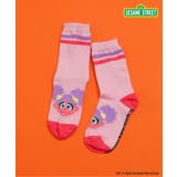 ピンク | 【リンク】SESAME STREET フェイスモチーフソック  | F.O.Online Store